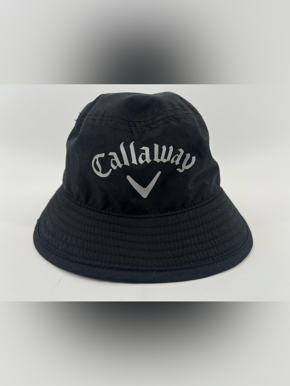 Callaway Black Bucket Hat Golf Wide Brim Performance Cap Unisex